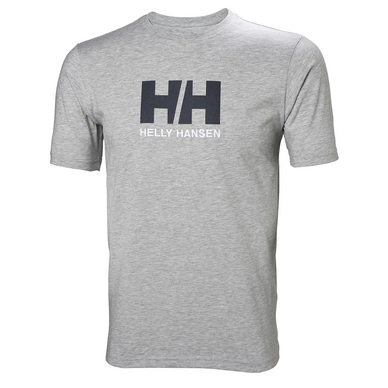 T-Shirt Helly Hansen Men Logo T-Shirt Grey Melange