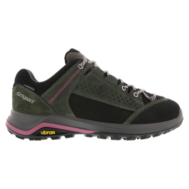 Walking Shoes Grisport Women Siena Low Green Pink