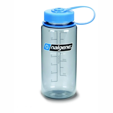 Water Bottle Nalgene Wide Mouth Loop Top 500 ml Grey