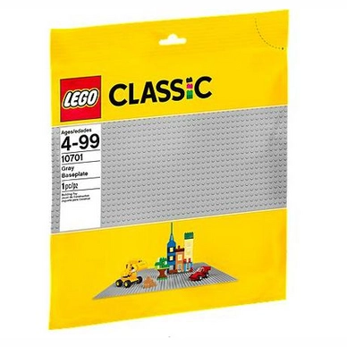 Grijze Bouwplaat Lego Classic