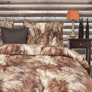Bettwäsche Refined Grizzly Taupe Flanell