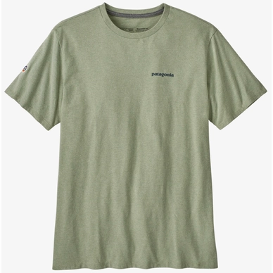 T-Shirt Patagonia Unisexe Fitz Roy Icon Responsibili Tee Salvia Green