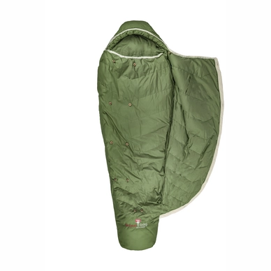 Sac de Couchage Grüezi Biopod DownWool Nature Basil Green