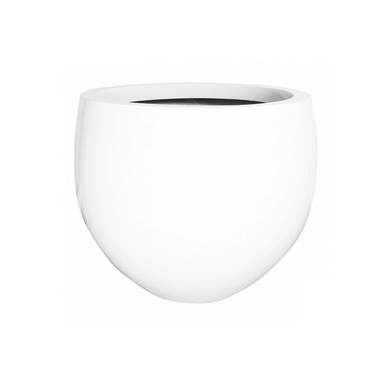 Bloempot Pottery Pots Essential Jumbo Orb M Glossy White 110 x 93 cm