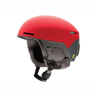 Ski Helmet Smith Code MIPS Matte Fire Split Red