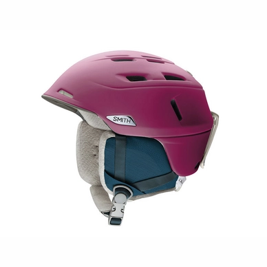 Skihelm Smith Compass Mips Matte Grape