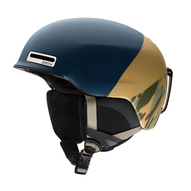 Skihelm Smith Maze Mips Matte Navy Camo