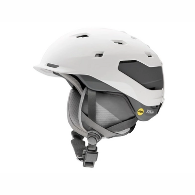 Ski Helmet Smith Quantum MIPS Matte White Charcoal