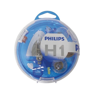 Autolampenset Philips H1 Essential box