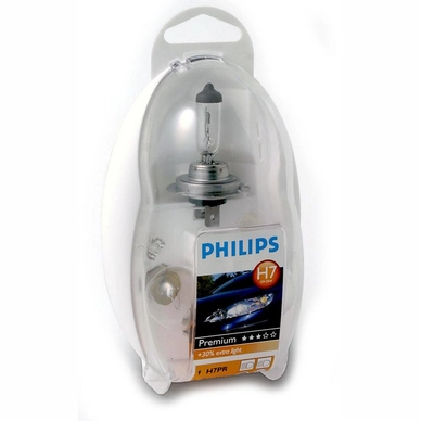 Autolampenset Philips H7 PremiumVision Easy kit
