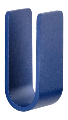 Handtuchhaken Zone Denmark Ume Indigo Blue Aluminium