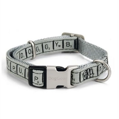 Halsband Beeztees Typo Grijs