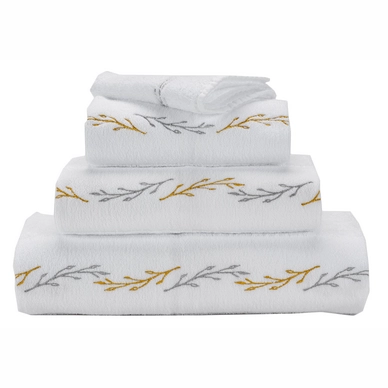 Caspari Weihnachts-Servietten Mit Beerendesign – Gold & Weiß, 15 Stück, 3-lagig, Kompostierbar & Festlich