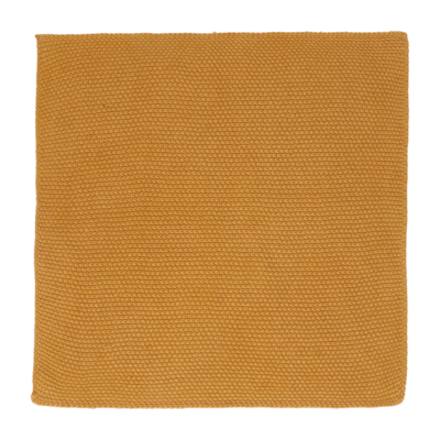 Handdoek ASA Selection Kitchen Textiles Cotton Cloth Knitted Safran Yellow (Set van 2) - 30 x 30 cm