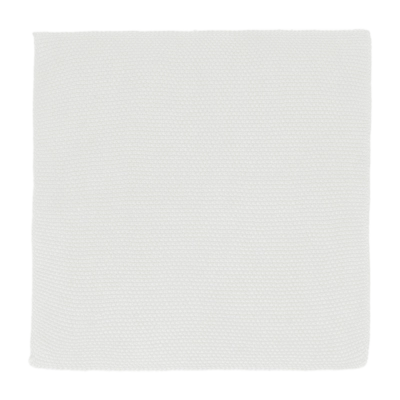 Handdoek ASA Selection Kitchen Textiles Cotton Cloth Knitted White (Set van 2) - 30 x 30 cm