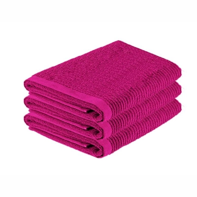 Badhanddoek Playwater Fuchsia (set van 3)