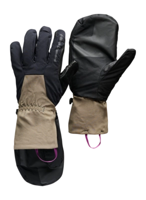 Handschoen Black Diamond Unisex Cirque Gloves Black/Walnut PrimaLoft