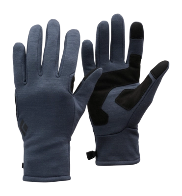 Handschoen Black Diamond Unisex Heavyweight Wool Liners Charcoal