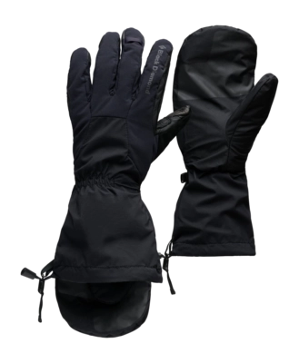 Handschoen Black Diamond Unisex Helio Tour Gloves Black PrimaLoft Gold Active