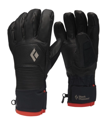 Handschoen Black Diamond Unisex Impulse Gloves Black/Black 280 g