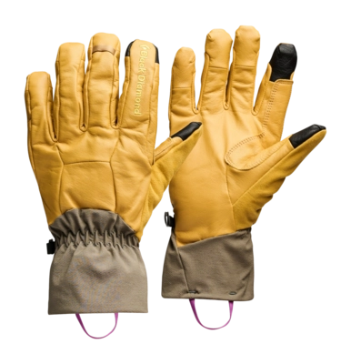 Handschoen Black Diamond Unisex Tour Pro Gloves Beeswax/Walnut Empel DWR