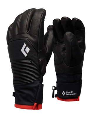 Handschoen Black Diamond Women Impulse Gloves Black/Black GORE-TEX