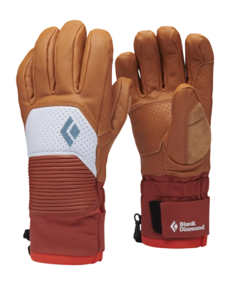 Handschoen Black Diamond Women Impulse Gloves Henna/Belay Blue GORE-TEX