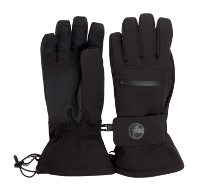Handschoen Fusalp Unisex Peak Glove Noir PrimaLoft