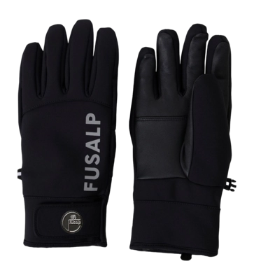 Handschoen Fusalp Unisex Rock Glove Noir PrimaLoft