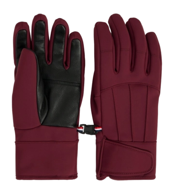 Handschoen Fusalp Women Glacier Glove Acajou/Noir PrimaLoft