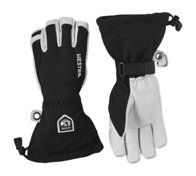 Handschoen Hestra Unisex Army Leather Heli Ski Black