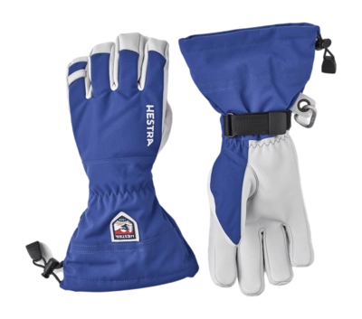 Handschoen Hestra Unisex Army Leather Heli Ski Royal blue