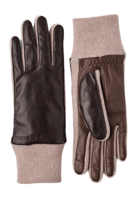 Handschoen Hestra Women Jeanne Chocolate/Tabac