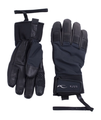 Handschoen KJUS Men Transport Gloves Black PrimaLoft