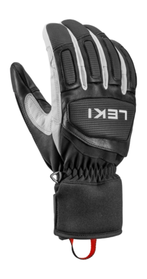 Handschoen Leki Unisex Griffin Pro Zero Black White