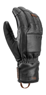 Handschoen Leki Unisex Montera Prime Black Darkbrown