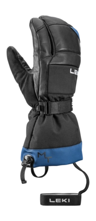 Handschoen Leki Unisex Montera Xtreme GTX Lobster Black Midnight Navy White