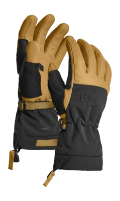 Handschoen Ortovox Herren Merino Freeride Glove Wild Cumin / Black Sympatex