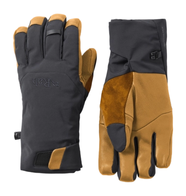 Handschoen Rab Unisex Guide GTX Black Tan