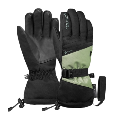 Handschoen Reusch Kids Andrea R-TEX XT Junior Black / Aqua Foam