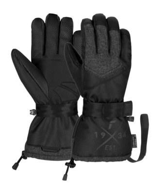 Handschoen Reusch Kids Baseplate R-TEX XT Junior Black / Black Melange TecFill