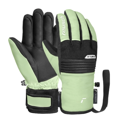 Handschoen Reusch Kids Benji R-TEX XT Junior Black / Aqua Foam R-LOFT