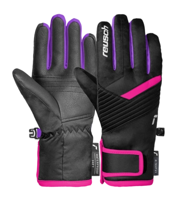 Handschoen Reusch Kids Dan R-TEX XT Junior Black / Pink Glo
