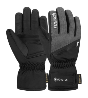Handschoen Reusch Kids Tommy GORE-TEX Junior Black / Black Melange TecFill