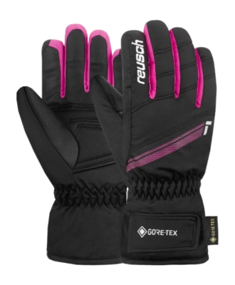 Handschoen Reusch Kids Tommy GORE-TEX Junior Black / Pink Glo