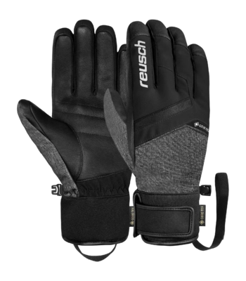 Handschoen Reusch Men Booster GORE-TEX Black / Black Melange R-LOFT