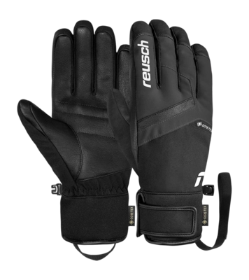 Handschoen Reusch Men Booster GORE-TEX Black / White R-LOFT