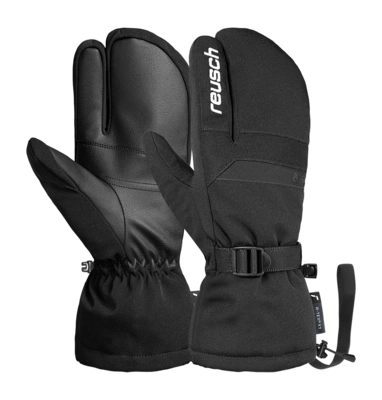Handschoen Reusch Men David R-TEX XT Lobster Black / White Softshell