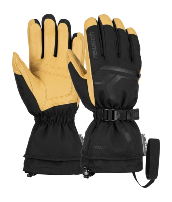 Handschoen Reusch Men Down Spirit GTX Black / Camel