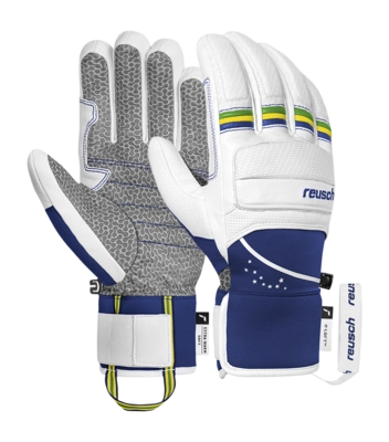Handschoen Reusch Men Lucas Braathen White / Surf The Web R-LOFT